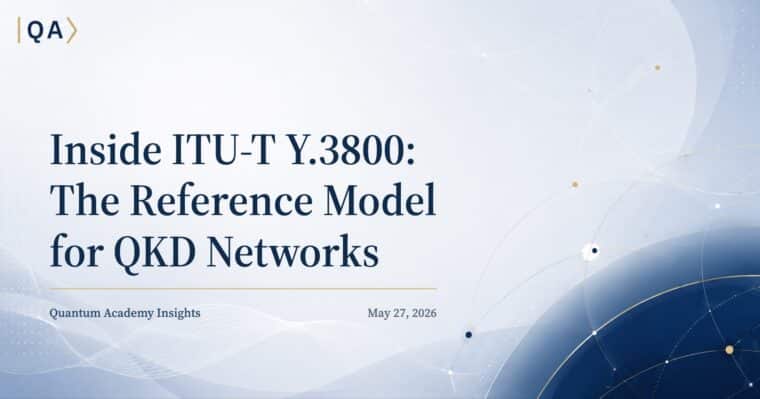 Inside ITU-T Y.3800: The Reference Model for QKD Networks