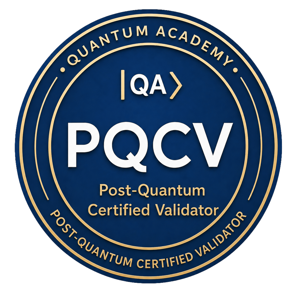 PQCV — Post-Quantum Certified Validator badge