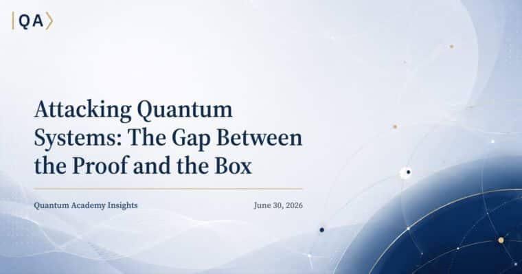 Attacking Quantum Systems: The Gap Between the Proof and the Box