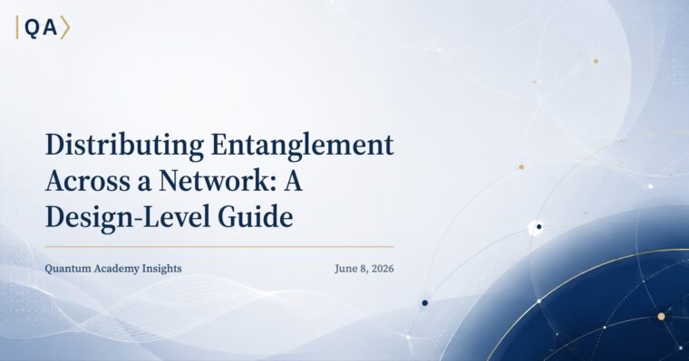 Distributing Entanglement Across a Network: A Design-Level Guide