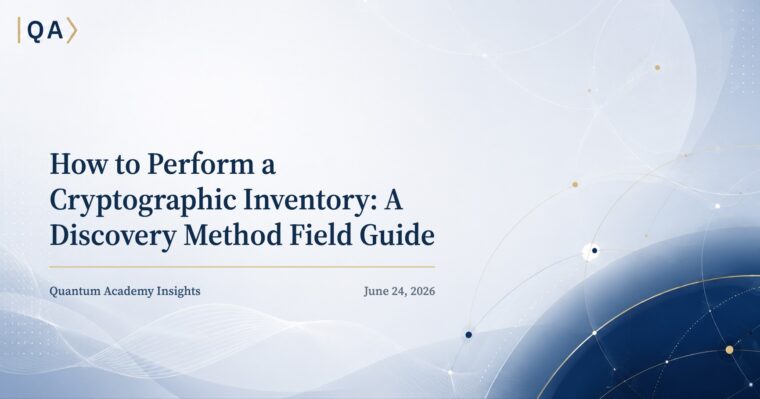 How to Perform a Cryptographic Inventory: A Discovery Method Field Guide