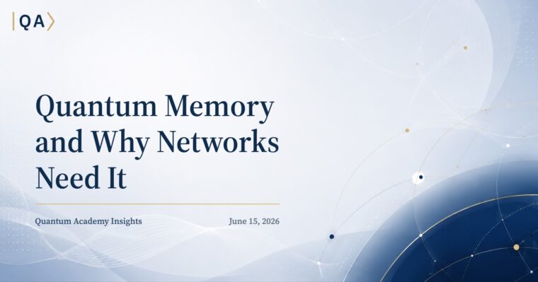 Quantum Memory and Why Networks Need It