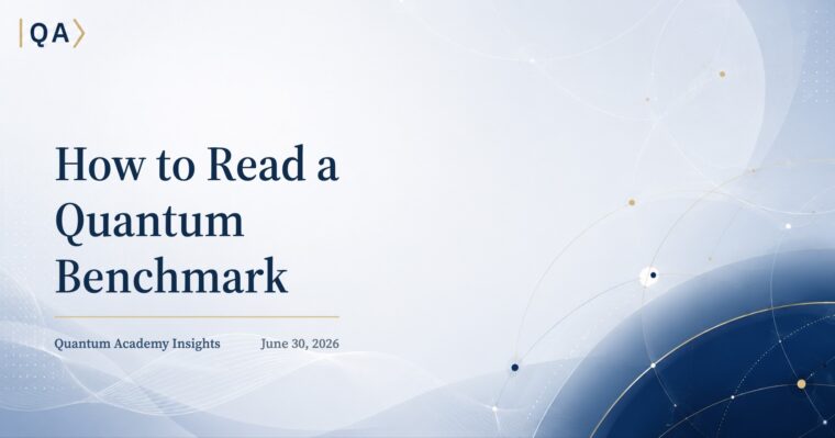How to Read a Quantum Benchmark