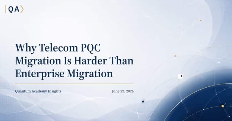 Why Telecom PQC Migration Is Harder Than Enterprise Migration