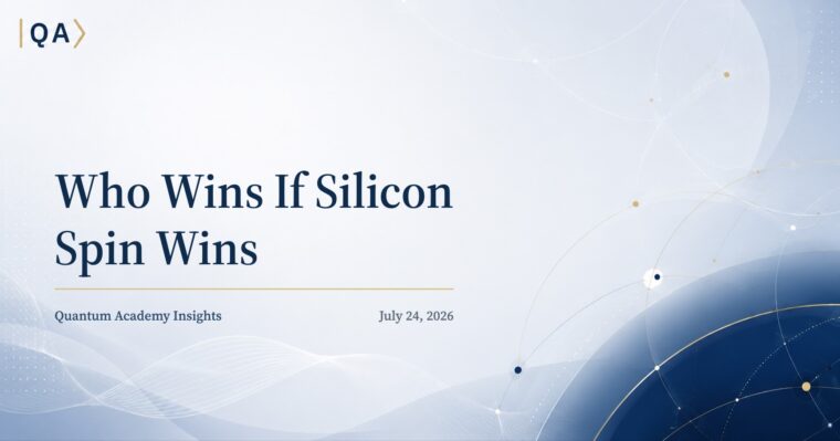 Who Wins If Silicon Spin Wins