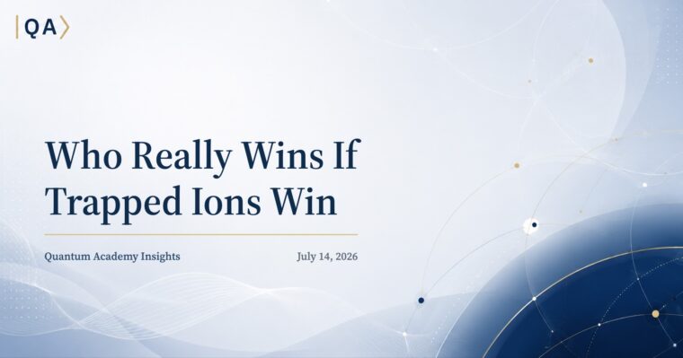 Who Really Wins If Trapped Ions Win