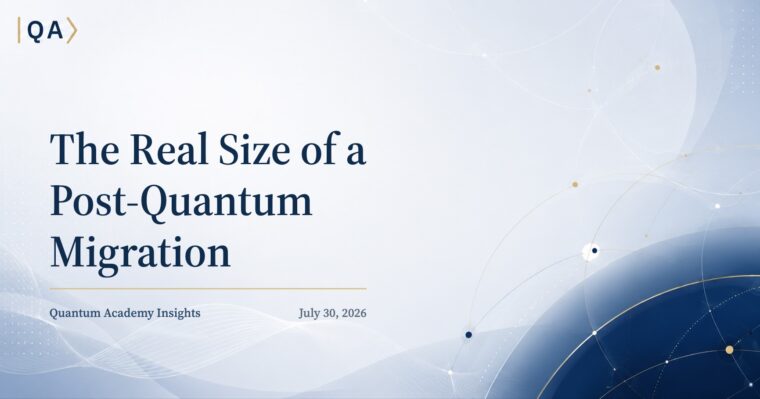 The Real Size of a Post-Quantum Migration